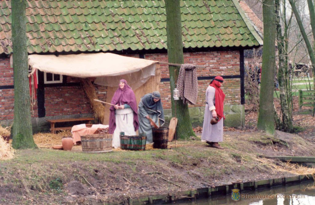 Bijbels kerstspel Openluchtmuseum